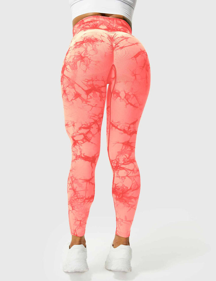 Laina | Women's Comfortable Tie Dye Leggings-Metro Lane Plaza