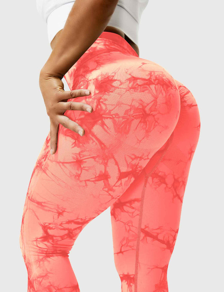 Laina | Women's Comfortable Tie Dye Leggings-Metro Lane Plaza