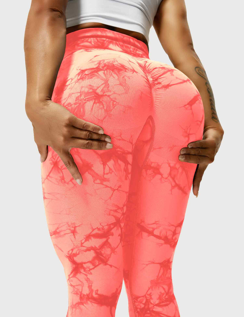 Laina | Women's Comfortable Tie Dye Leggings-Metro Lane Plaza