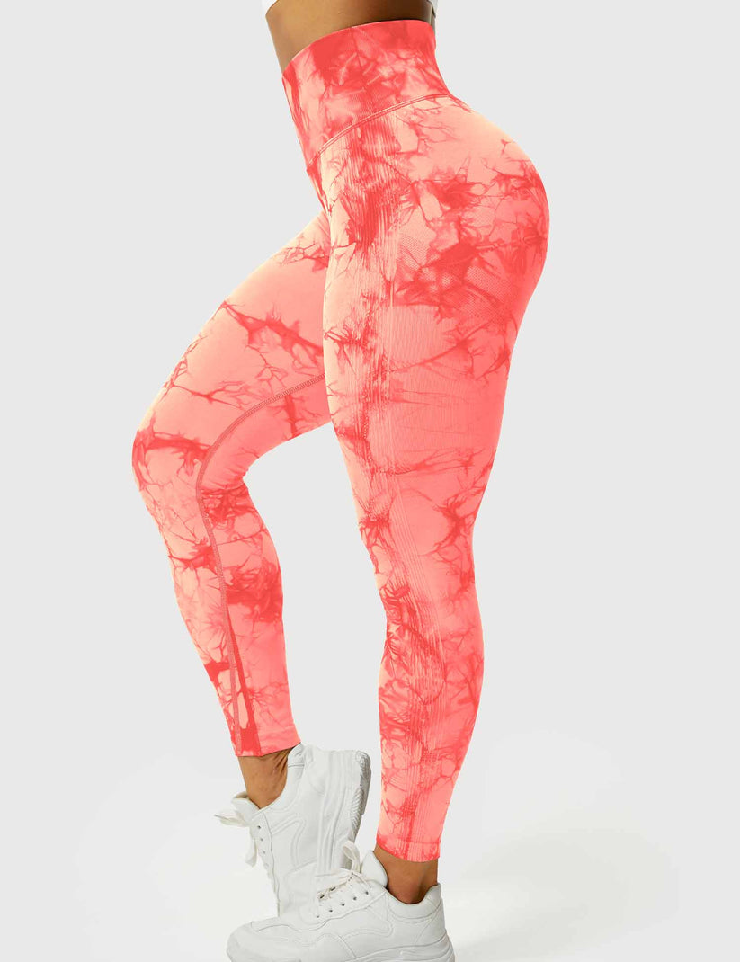 Laina | Women's Comfortable Tie Dye Leggings-Metro Lane Plaza