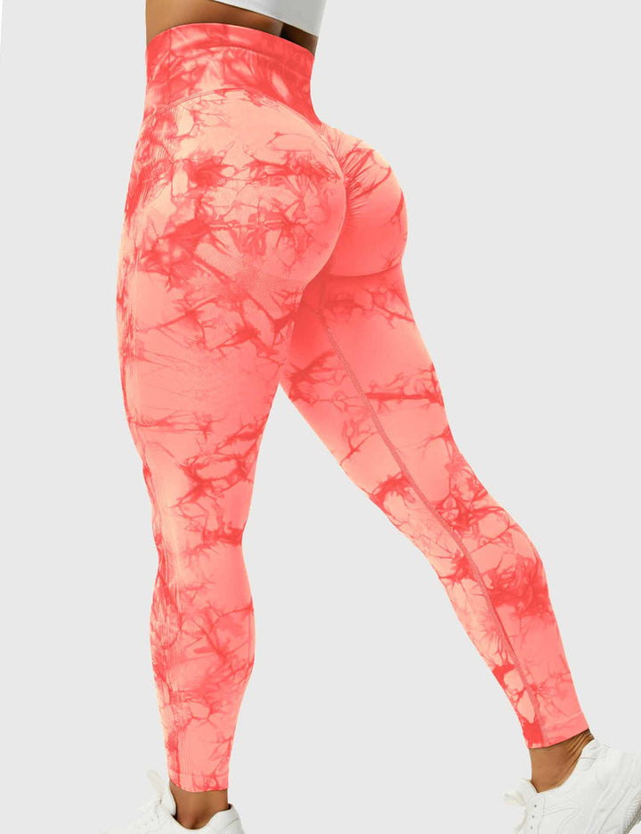 Laina | Women's Comfortable Tie Dye Leggings-Metro Lane Plaza
