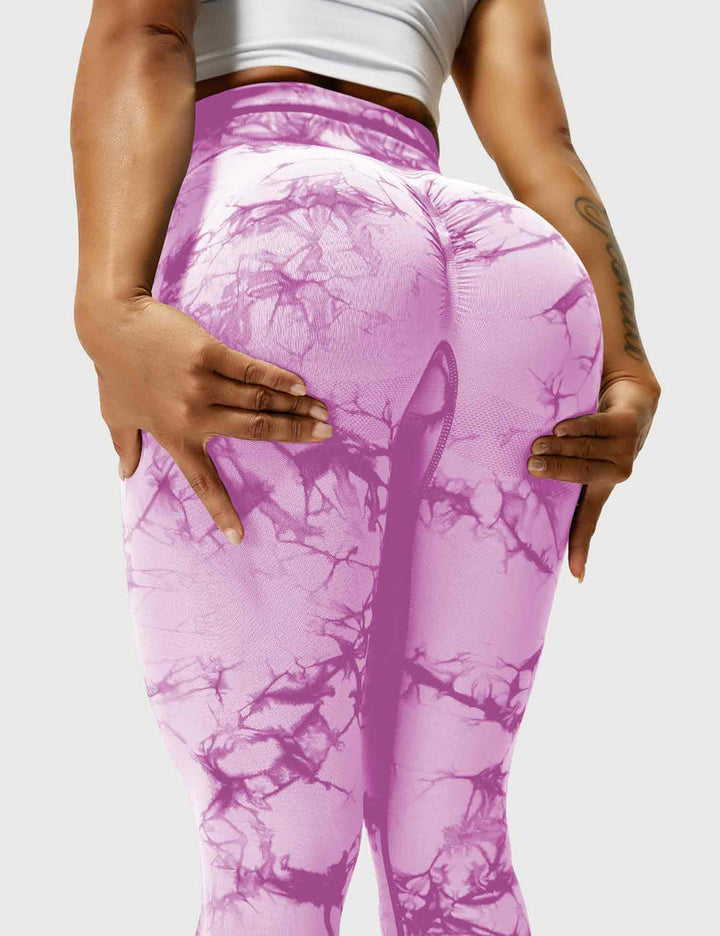 Laina | Women's Comfortable Tie Dye Leggings-Metro Lane Plaza