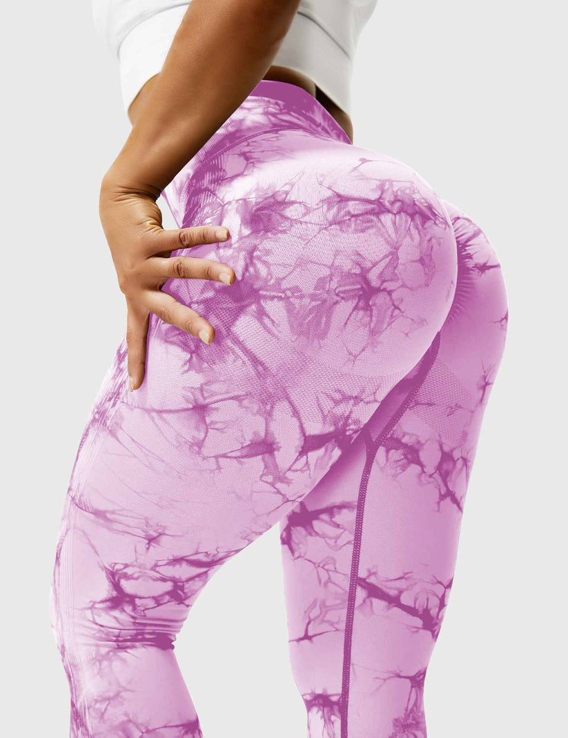 Laina | Women's Comfortable Tie Dye Leggings-Metro Lane Plaza