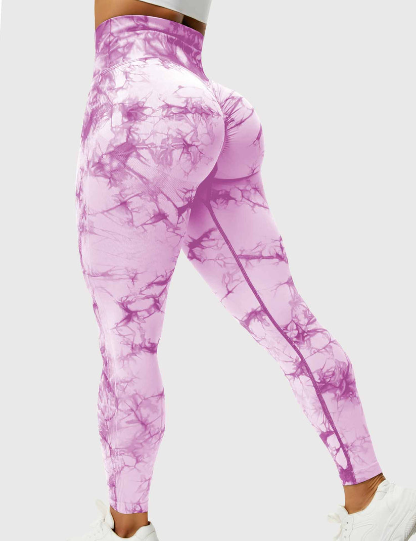Laina | Women's Comfortable Tie Dye Leggings-Metro Lane Plaza
