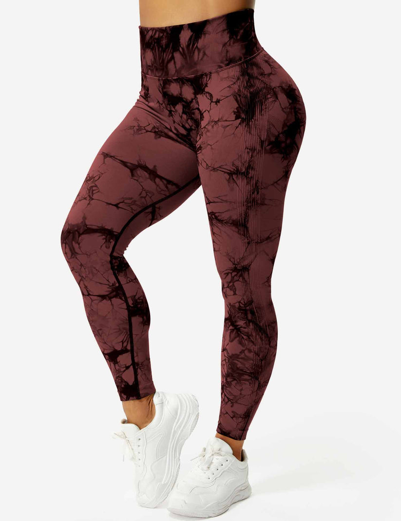 Laina | Women's Comfortable Tie Dye Leggings-Metro Lane Plaza