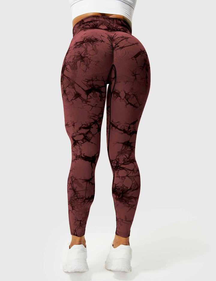 Laina | Women's Comfortable Tie Dye Leggings-Metro Lane Plaza