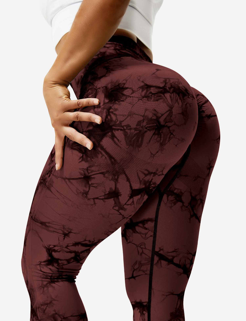 Laina | Women's Comfortable Tie Dye Leggings-Metro Lane Plaza