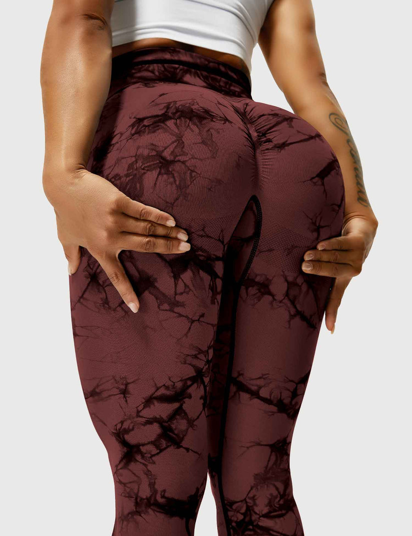 Laina | Women's Comfortable Tie Dye Leggings-Metro Lane Plaza