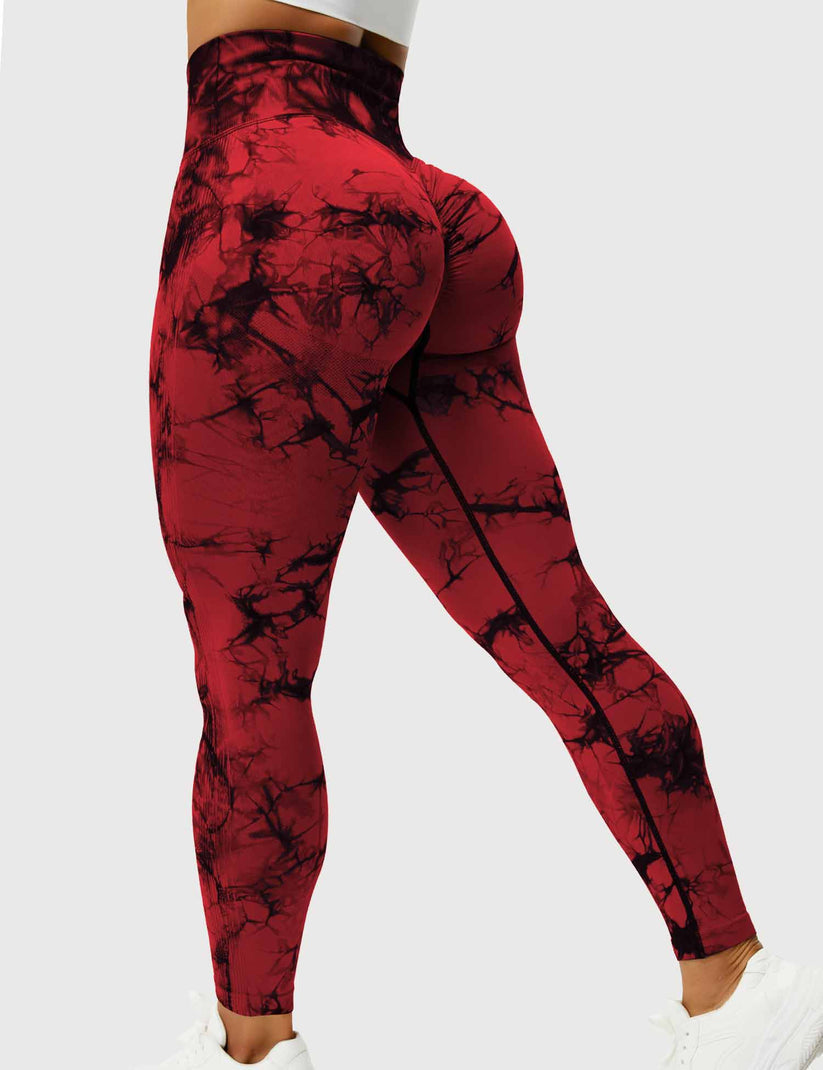 Laina | Women's Comfortable Tie Dye Leggings-Metro Lane Plaza