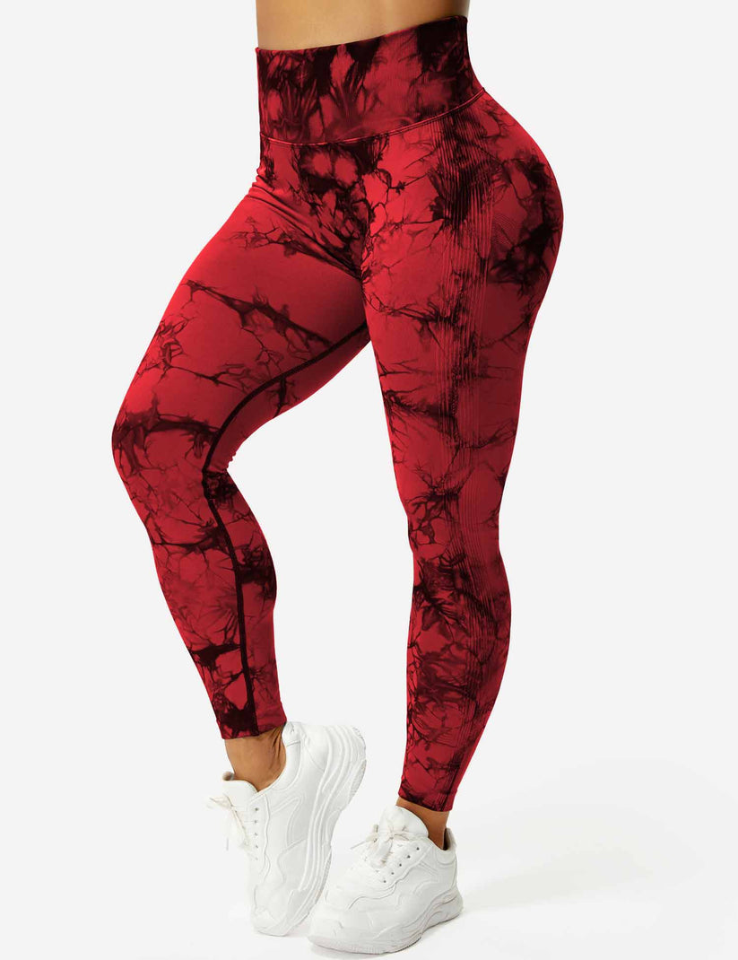 Laina | Women's Comfortable Tie Dye Leggings-Metro Lane Plaza