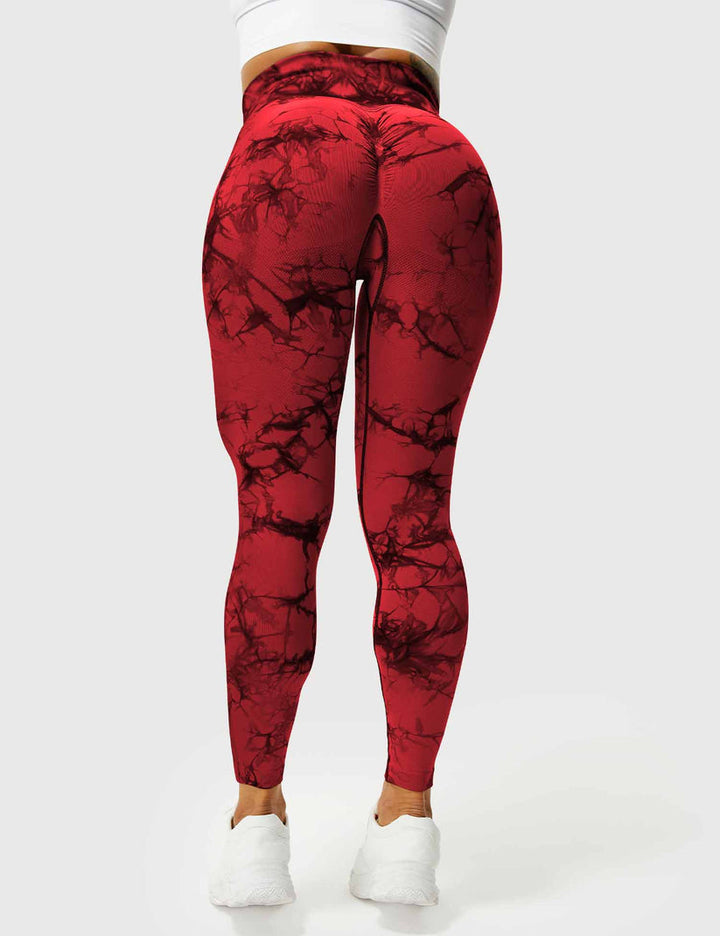 Laina | Women's Comfortable Tie Dye Leggings-Metro Lane Plaza