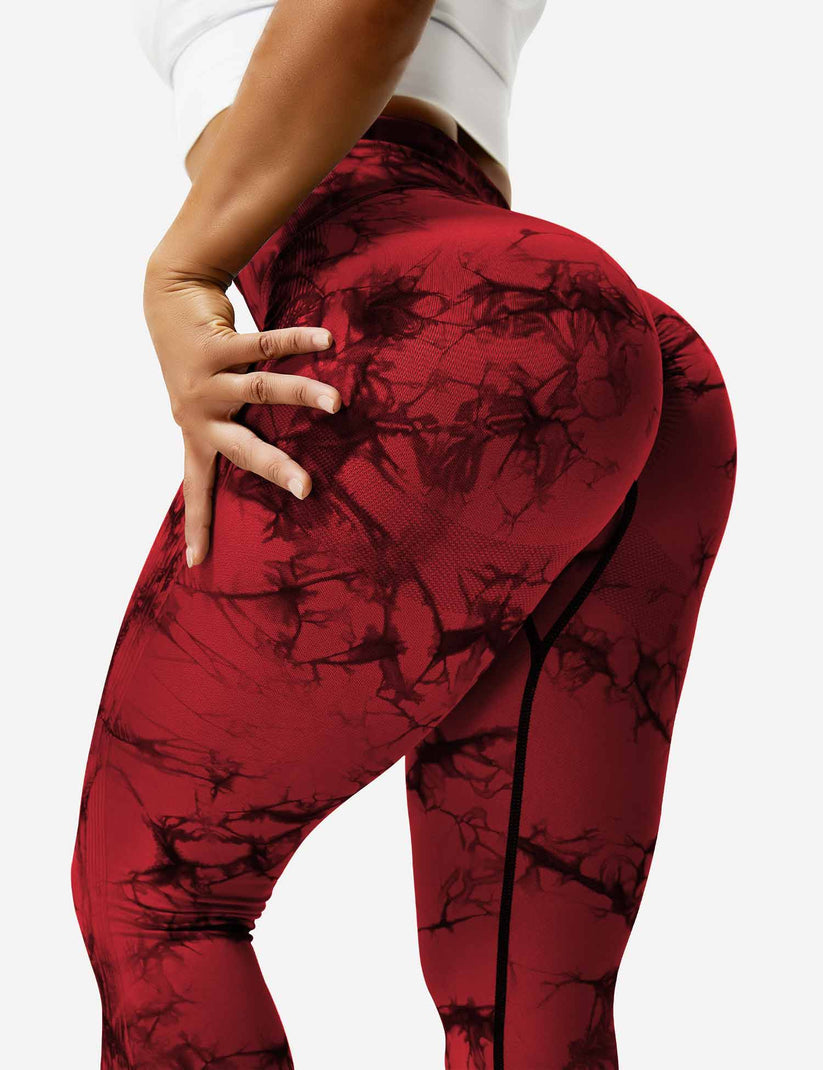 Laina | Women's Comfortable Tie Dye Leggings-Metro Lane Plaza