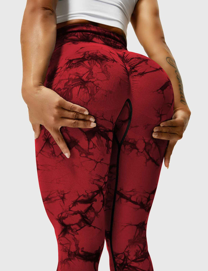 Laina | Women's Comfortable Tie Dye Leggings-Metro Lane Plaza