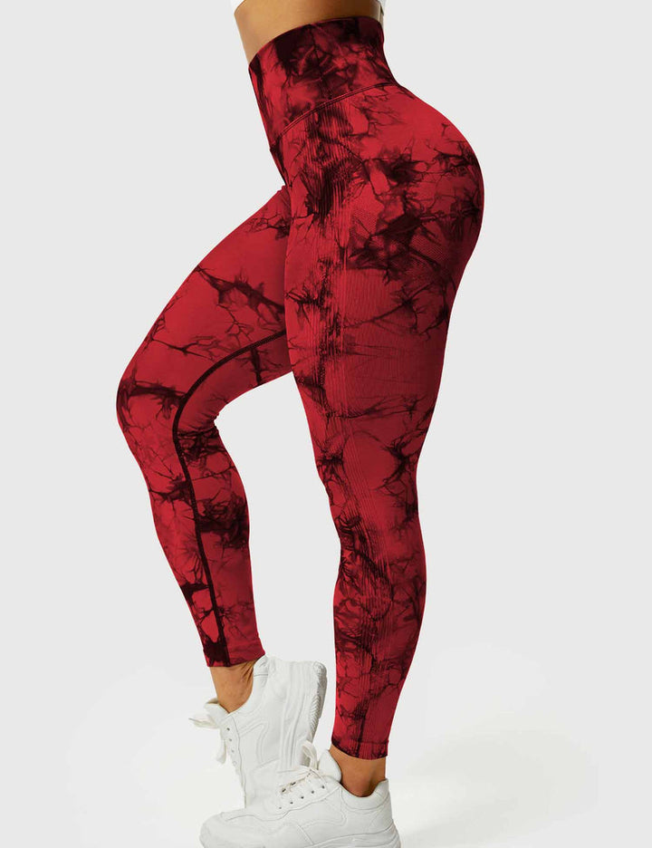 Laina | Women's Comfortable Tie Dye Leggings-Metro Lane Plaza