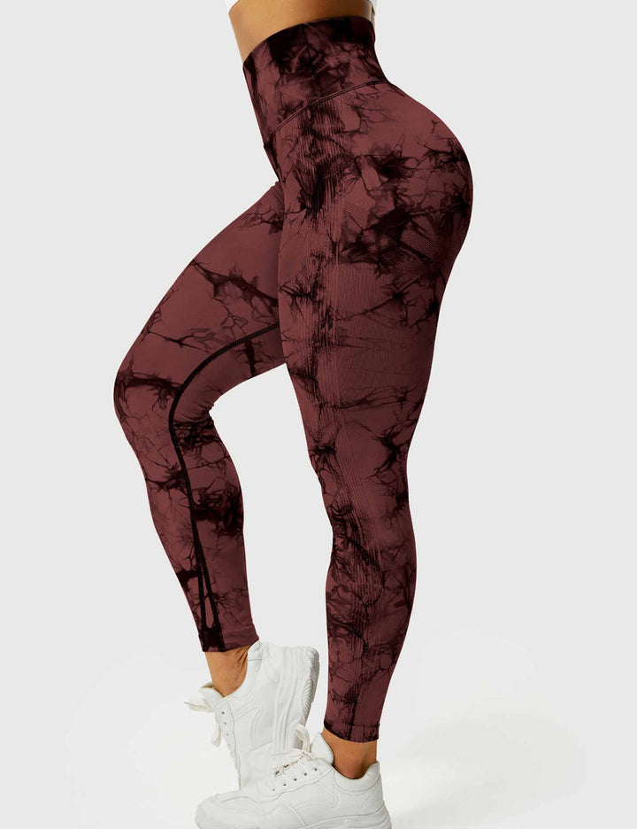 Laina | Women's Comfortable Tie Dye Leggings-Metro Lane Plaza
