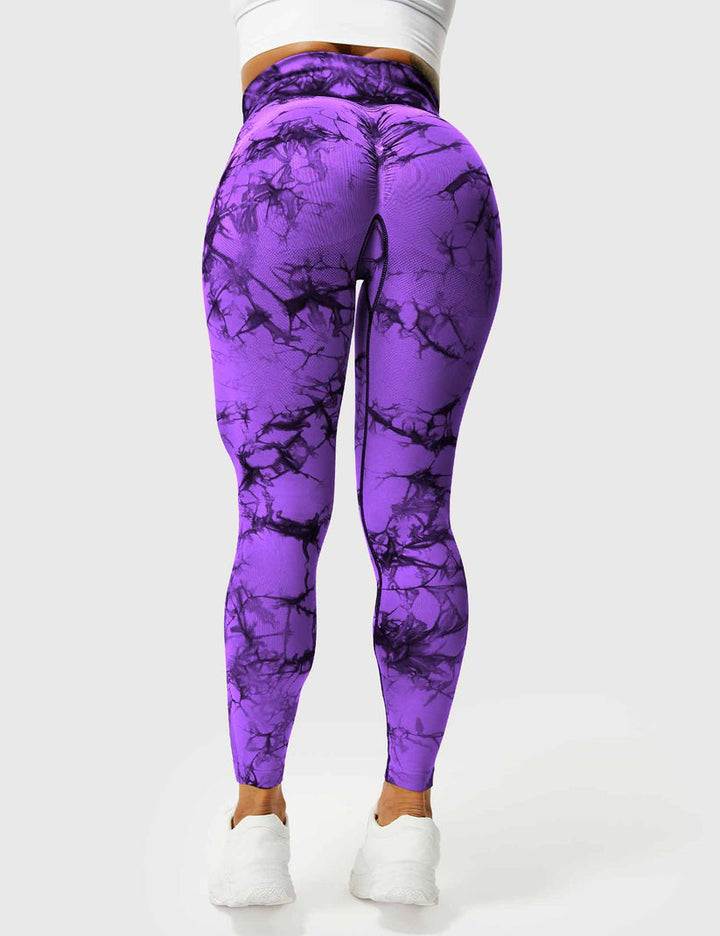 Laina | Women's Comfortable Tie Dye Leggings-Metro Lane Plaza