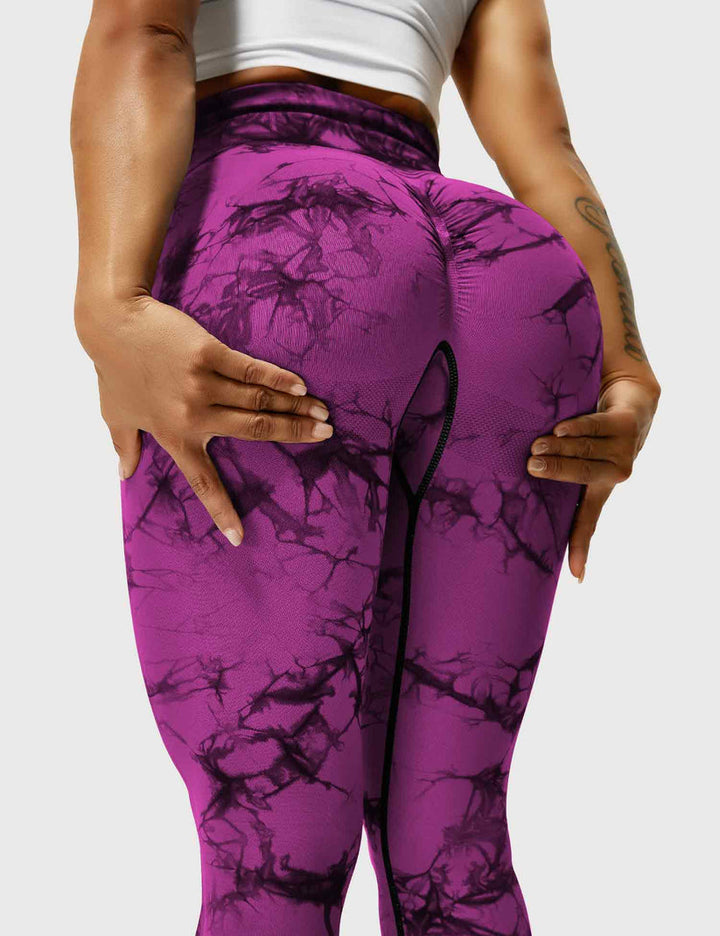 Laina | Women's Comfortable Tie Dye Leggings-Metro Lane Plaza
