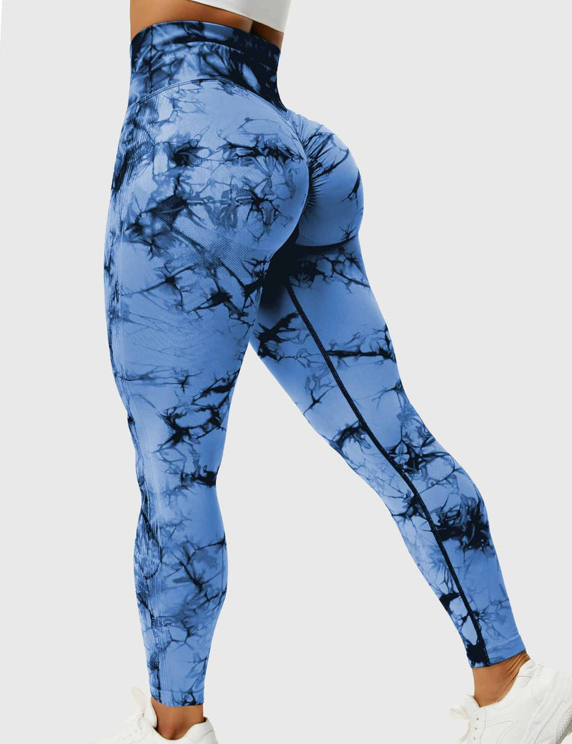 Laina | Women's Comfortable Tie Dye Leggings-Metro Lane Plaza