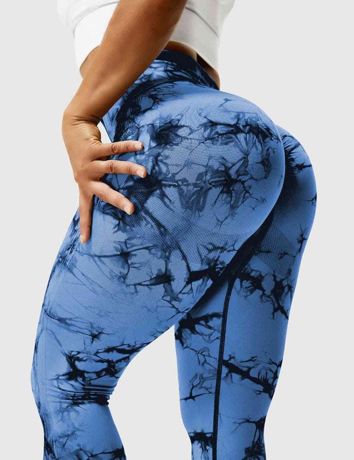 Laina | Women's Comfortable Tie Dye Leggings-Metro Lane Plaza