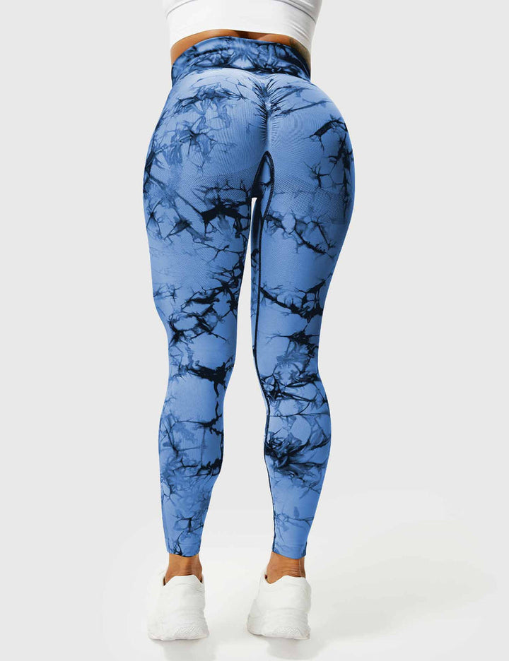 Laina | Women's Comfortable Tie Dye Leggings-Metro Lane Plaza