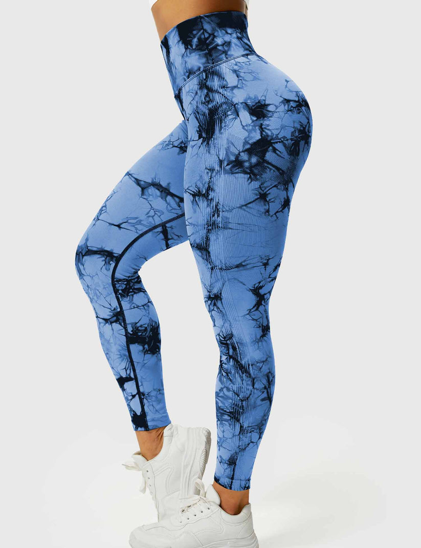 Laina | Women's Comfortable Tie Dye Leggings-Metro Lane Plaza
