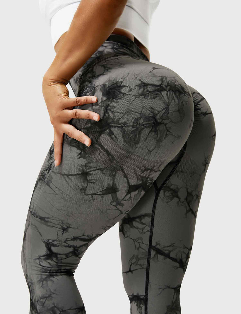 Laina | Women's Comfortable Tie Dye Leggings-Metro Lane Plaza