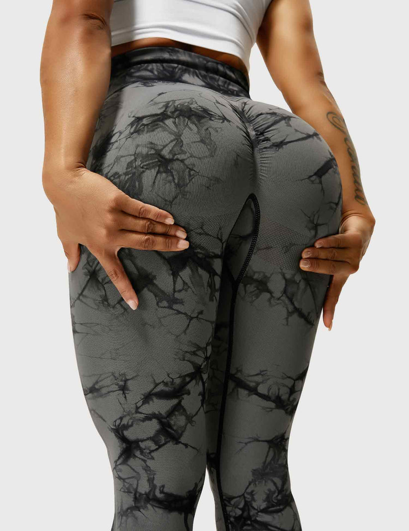 Laina | Women's Comfortable Tie Dye Leggings-Metro Lane Plaza