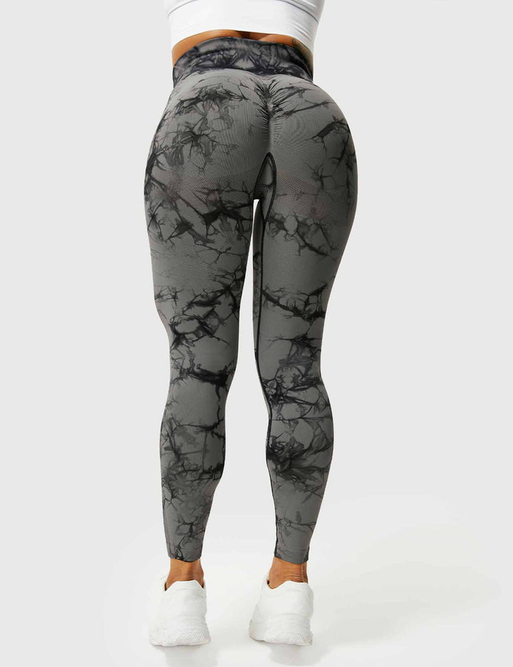 Laina | Women's Comfortable Tie Dye Leggings-Metro Lane Plaza