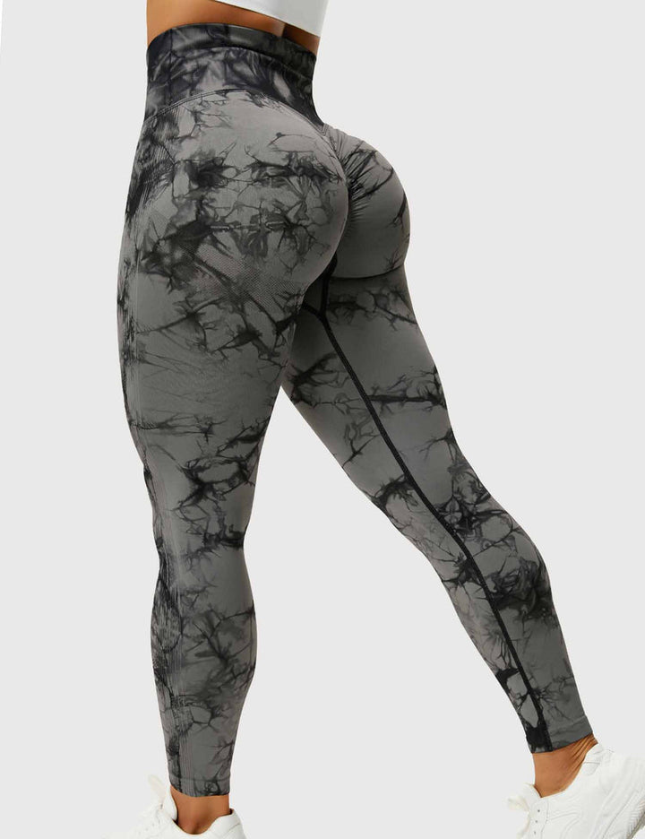 Laina | Women's Comfortable Tie Dye Leggings-Metro Lane Plaza