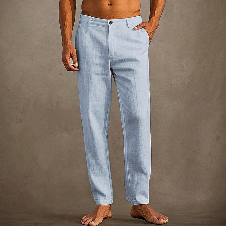 Laurence | Men's Straight Leg Casual Trousers