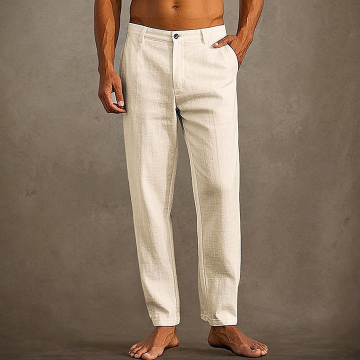 Laurence | Men's Straight Leg Casual Trousers