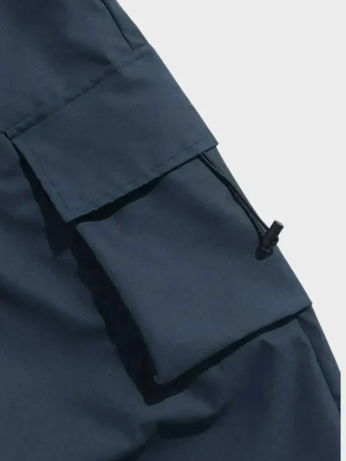 Lawrence | Men's Wide Leg Utility Cargo Pants-Metro Lane Plaza
