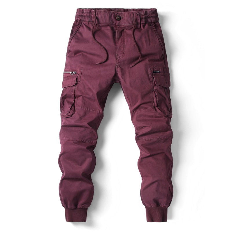 Leonard | Men's Relaxed Fit Cargo Jogger Trousers