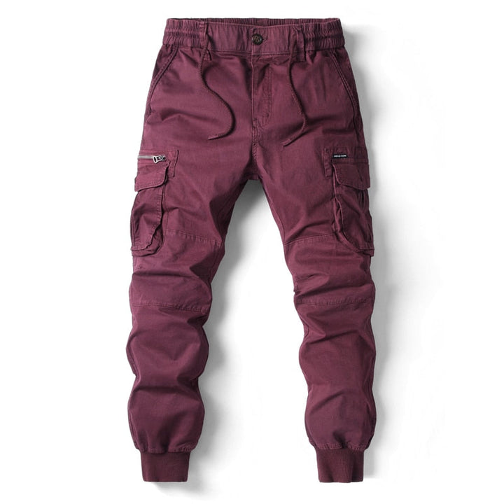 Leonard | Men's Relaxed Fit Cargo Jogger Trousers