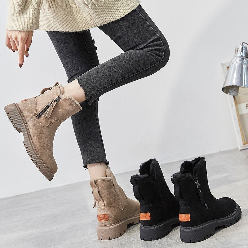 Women's Orthopedic Winter Boots | Comfort+ Sole & Warm Lining-Metro Lane Plaza