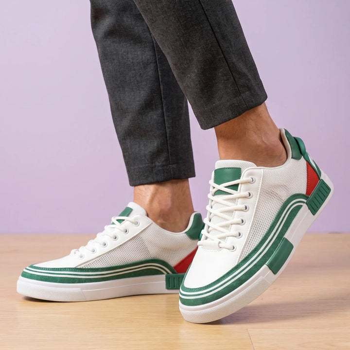 Baskets orthopédiques pour homme en mesh à lacets