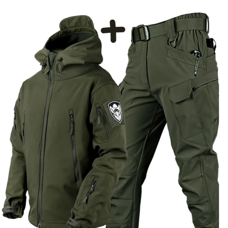 Marc | Men's Tactical Hooded Set-Metro Lane Plaza
