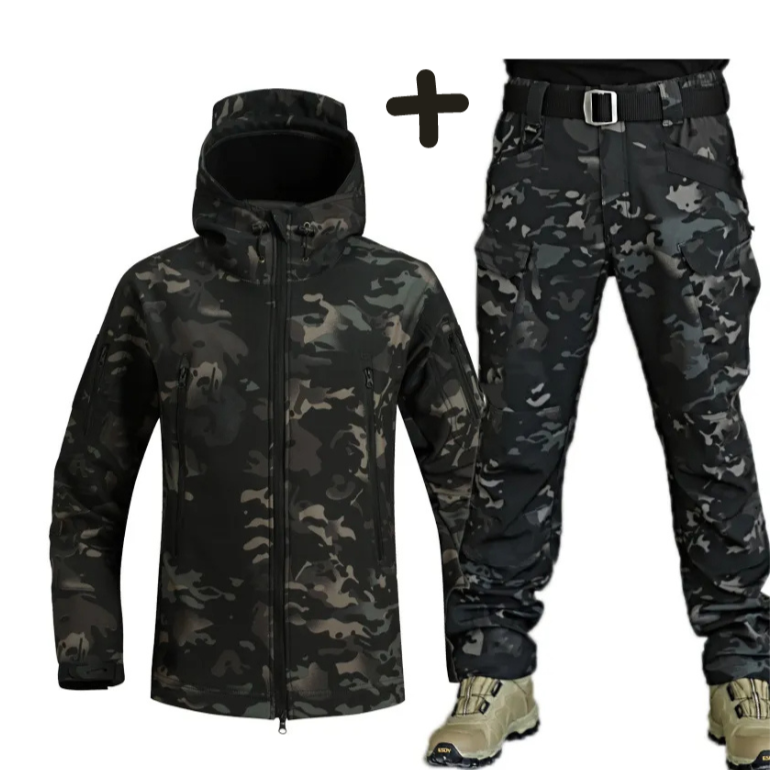 Marc | Men's Tactical Hooded Set-Metro Lane Plaza