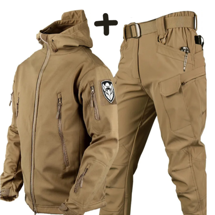 Marc | Men's Tactical Hooded Set-Metro Lane Plaza