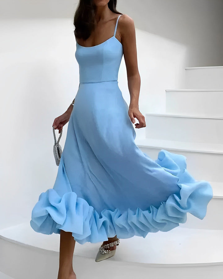 Marissa | Women's Sleeveless A-Line Midi Dress Alternative-Metro Lane Plaza