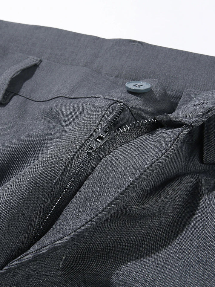 Mark | Men's Pleated Straight Leg Trousers