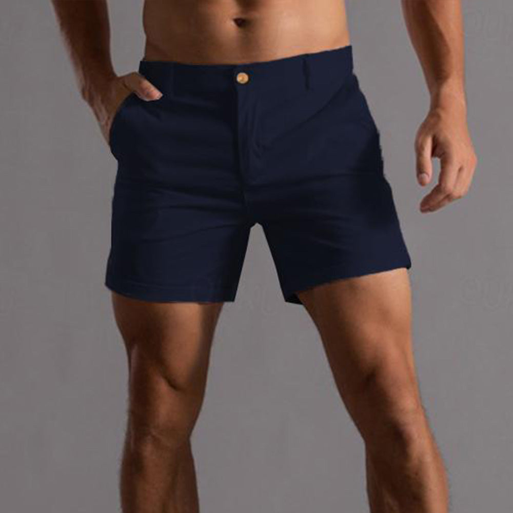 Mason | Men's Tailored Cuffed Shorts-Metro Lane Plaza
