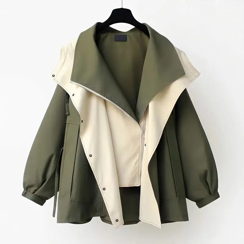 Mila | Women's Lightweight Rain Jacket-Metro Lane Plaza