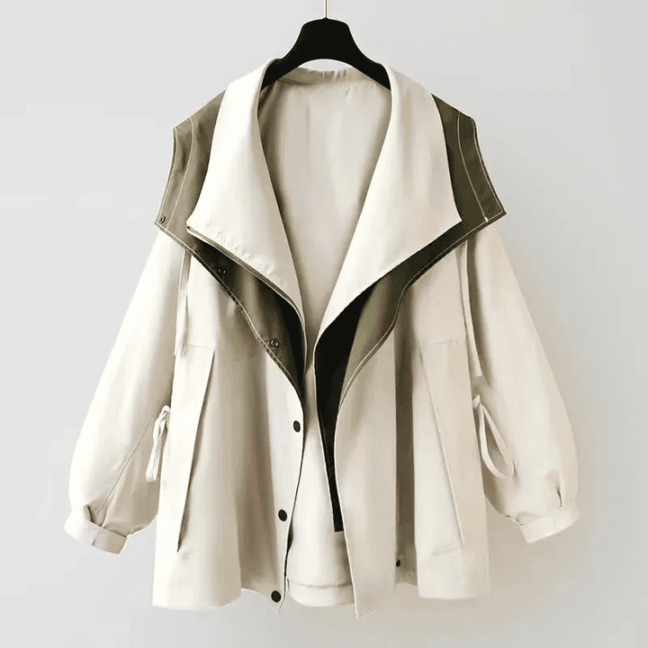 Mila | Women's Lightweight Rain Jacket-Metro Lane Plaza