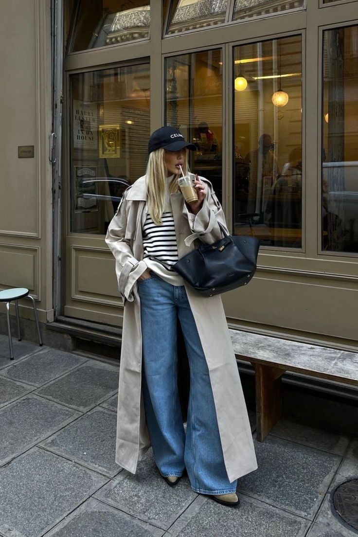 Mina | Women's Classic Trench Coat – Ideal for Spring and Autumn-Metro Lane Plaza