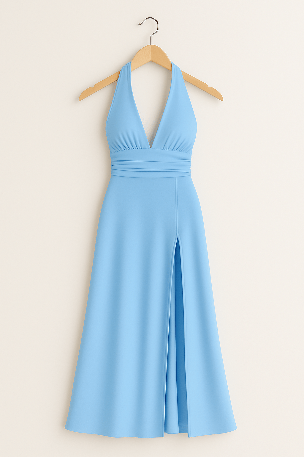 Anouk | Women's Halter Maxi Dress-Metro Lane Plaza