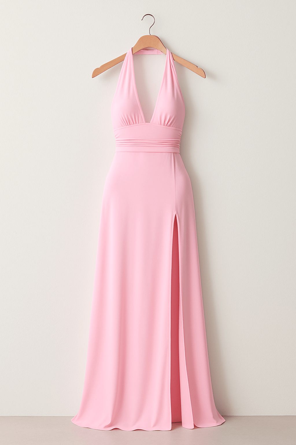 Anouk | Women's Halter Maxi Dress-Metro Lane Plaza