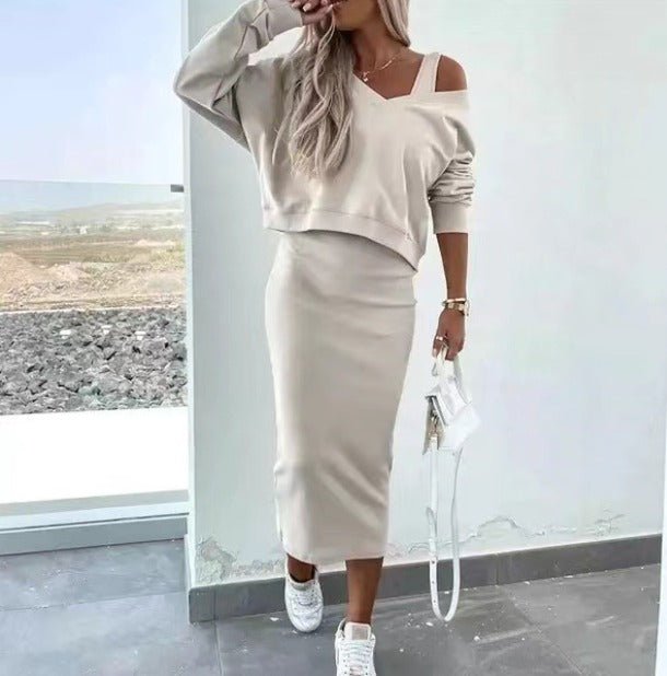 Jade | Women's Sweatshirt and Dress Set-Metro Lane Plaza