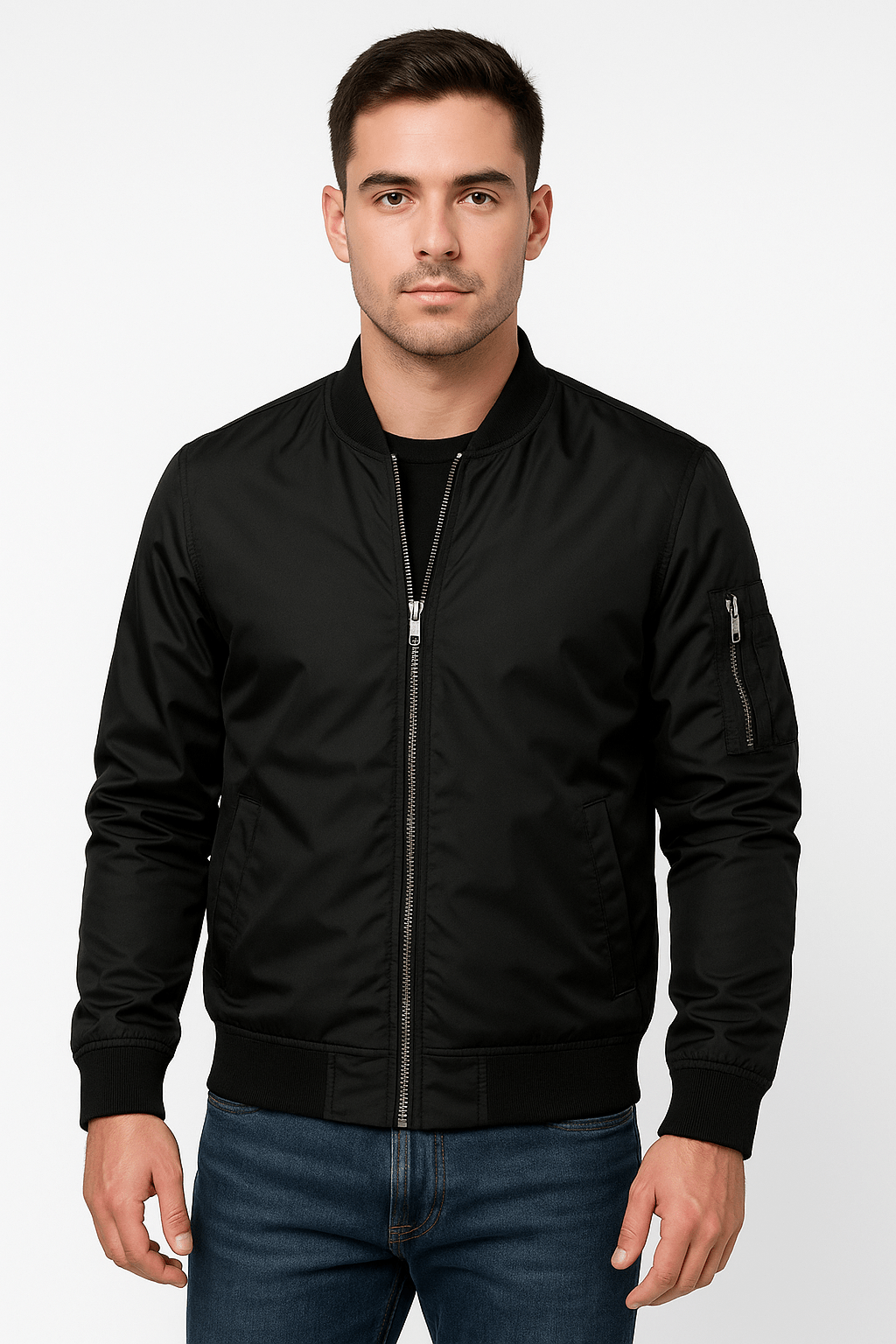 Leichte Herren-Bomberjacke