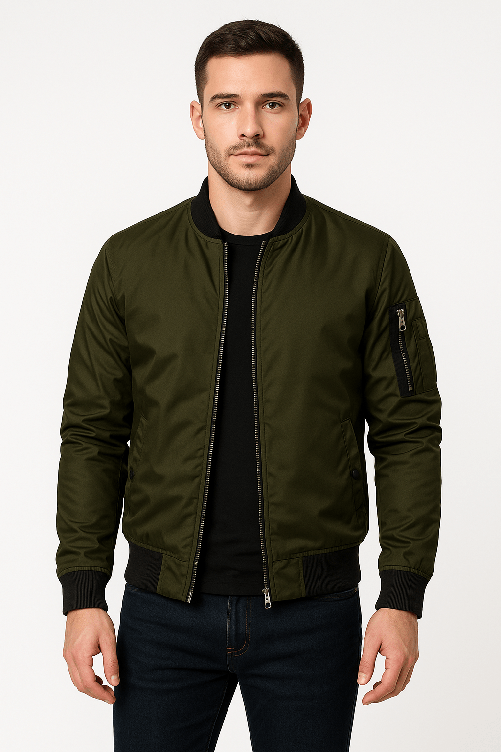 Leichte Herren-Bomberjacke